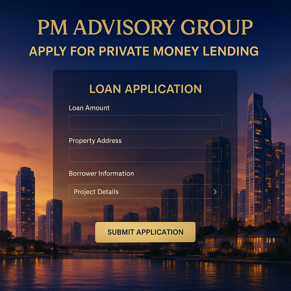 FREE Private Money Loan Application